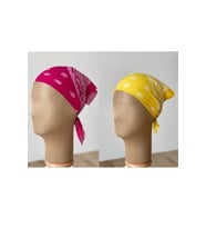 %100 Pamuklu Klasik Desen Unisex 2li Bandana Seti Renkli Bandana Etnik Desenli A Kalite Bandana