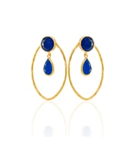 Kadir Jewellery 22 Ayar Altın Kaplama Vintage Küpe -El İşçiliği Ve Hipoalerjenik Küpe