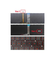 MSI GL65 Leopard 10SER-085XTR Klavye V1 Işıklı (Kırmızı)