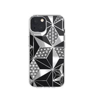 Apple iPhone 13 Kılıf Çift IMD Baskılı Lisanslı Switcheasy Artist Asanoha Kapak