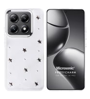 Microsonic Xiaomi Mi 14T Pro Kılıf PrettyCharm Star (Gri)