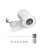 Purmed 10 Adet Philips FY3430/30 - AC3033 Uyumlu Toz Tutucu Ön Filtre