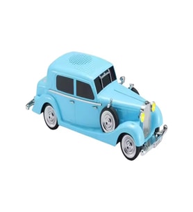 WS-1934 Pontiac Sedan Diecast Araba Bluetooth Hoparlör Işıklı, FM Radyo ve USB Destekli Müzik Kutusu