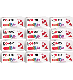 Kotex Tampon Süper 192 Li Set (12PK*16)