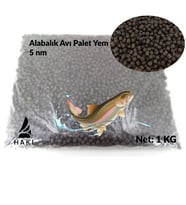 Haki Palet Yem 1Kg Sazan Alabalık Palet Yem 5nm