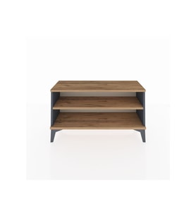 Arges Şifonyer Tek Raflı 88x30x48 Antrasit-Çam