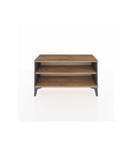 Arges Şifonyer Tek Raflı 88x30x48 Antrasit-Çam