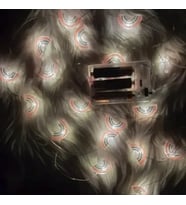 Dodes Led Işıklı Gökkuşağı Dekoratif Işıklı İp