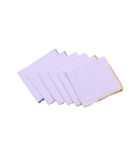 Sema Baby  Penye Bebek Mendil Çiftkat 6'lı Paket - RENKLİ (Renksiz)