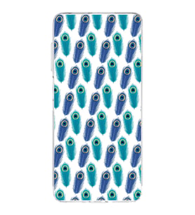 PrintiFy İnfinix Note 30 ile Uyumlu Nazar Boncuğu 4 Baskılı Kamera Korumalı Şeffaf Silikon Kılıf