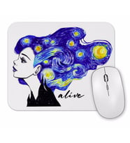 Alive Vincent Van Gogh Mouse Pad