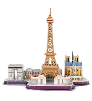 Cubic Fun 114 Parça Puzzle City Line Paris