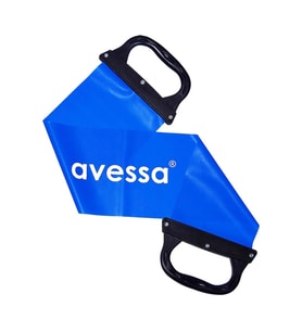 Avessa CE-500 - Tutamaçlı Pilates Bandı Sert Direnç Mavi