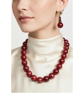 BASİC AKRİLİK TARZ KOLYE KÜPE SET