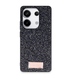 Onegif Xiaomi Redmi Note 13 Pro 4G Bright Simli Kapak - Siyah