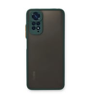 Xiaomi Redmi Note 11 Kılıf Montreal Silikon Kapak - Yeşil