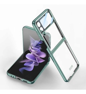 Galaxy Z Flip 4 Kılıf Zore Kıpta Lensli Kapak