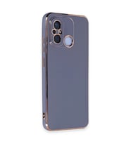 Xiaomi Redmi 12c Kılıf Volet Silikon - Mavi