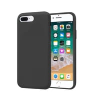 Apple iPhone 7 Plus İnce Mat Silikon Kılıf Siyah