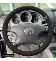 Toyota Hilux Dikme Direksiyon Kılıfı Alcantara Süet Monza Black Comfort-Adventure 2005-2011