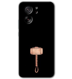 Xiaomi Mi 13T Pro Kılıf HD Desen Baskılı Arka Kapak - Thor Çekiç