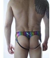 Mulvxbrf Brf02 Erkek Renkli  Jockstrap İç Giyim (Mulvix)