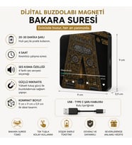 Sesli Buzdolabı Magneti – Bakara Suresi  Evinizde Huzur Başlasın