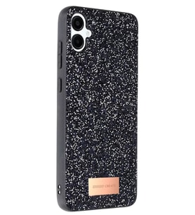 Northcity Onegif Samsung Galaxy A06 Uyumlu Bright Simli Kapak - Siyah