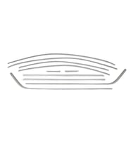 Skoda Octavia (A7) Cam Çerçevesi - Krom (10 Parça)  2013-2019 Arası, SD