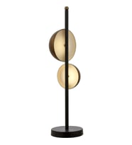 AVONNI ML-9113-2BSY Siyah Boyalı Masa Lambası LED Metal Pleksi 15cm