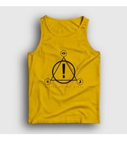Presmono Unisex Sarı Logo Panic! at the Disco Atlet 72520tt (Sarı)