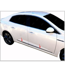 Renault Megane 4 Krom Yan Kapı Çıtası 4 Kapı 2016 P.ÇELİK