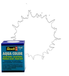 Nessiworld Aqua Color Clear - Mat Boya- 18 ml