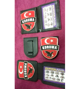 KEŞFET-YAKIN KORUMA-ROZETLİ CÜZDANI ( 2-ADET )+KEMER ROZETİ ( 1-ADET ) AL-SADECE,YAKIN KORUMA KIMLIK KARTLI PERSONELE SATILIR.