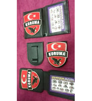 KEŞFET-YAKIN KORUMA-ROZETLİ CÜZDANI ( 2-ADET )+KEMER ROZETİ ( 1-ADET ) AL-SADECE,YAKIN KORUMA KIMLIK KARTLI PERSONELE SATILIR.