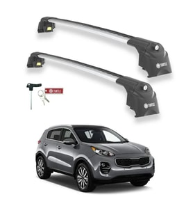 Turtle Kia Sportage (Ql) 2016-2021 Ara Atkı Air2 Gri