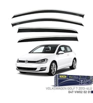Drs Tuning Uyumlu Golf 7 2013 Ve Sonrası Kromlu Cam Rüzgarlı