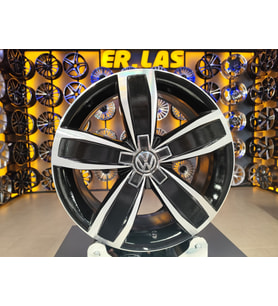 4 Adet VOLKSWAGEN ORIJINAL 7*17 5*112 ET40 57.1 BLACK MACK JANT REVİZE EDİLMİŞ (Takım)