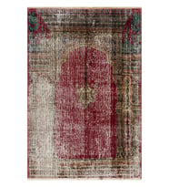 Benzersiz El Yapımı Vintage Halı 93x136 cm 10000