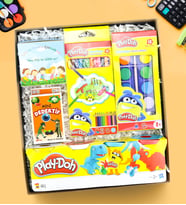 Mini Dedektif Kart Oyunu & Play-Doh 12'li Sulu Boya & Sulu Boya & Oyun Hamuru & Dikim Seti Okula Dönüş Hediye Seti