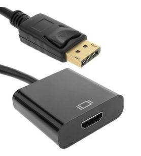 Ayt Powermaster PM-34219 Display Port To HDMI Dişi 10 cm Çevirici Kablo Dönüştürücü Display Kablo