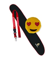 Renault 12 / Toros Nakışlı Siyah Göğüs & Torpido Halısı / Emoji Yastık / Oto Aksesuar
