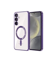 Newface Samsung Galaxy S23 Kılıf Kross Magneticsafe Kapak - Mor