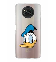 Xiaomi  Poco X3 Pro  Kamera Korumalı Kapak Donald Duck Tasarımlı Şeffaf  Kılıf