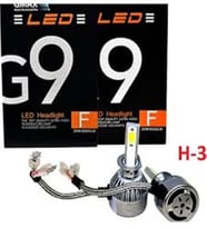 H3 Led Xenon Şimşek Etkili Beyaz Zenon Far Ledi