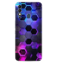 Tecno Spark 8T Kılıf Resimli Desenli Silikon Platinium Series Petekler 1889
