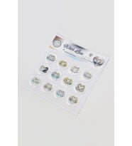 Mühürcüm 12 Adet Hazır Kendinden Yapışkanlı Kuğu Sticker Mühür KYSM112