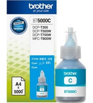 Brother BT5000C Cyan Mavi 5.000 Sayfa Şişe Mürekkep DCP-T300-310-500-510-700-710 MFC-T800-810