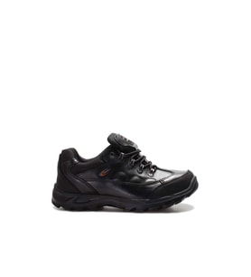 Hakiki Deri Unisex Outdoor Ayakkabı 117SXA5537 (Siyah)