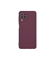 Samsung Galaxy M22 Uyumlu Kılıf Zore Mara Lansman Kapak (Koyu Mor)